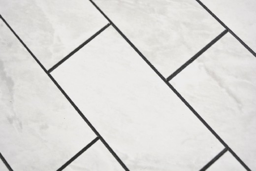 Hand sample rectangle AC stone effect Carrara look Subway Level glossy wall tile backsplash kitchen shower bathroom MOS200-CLG_m