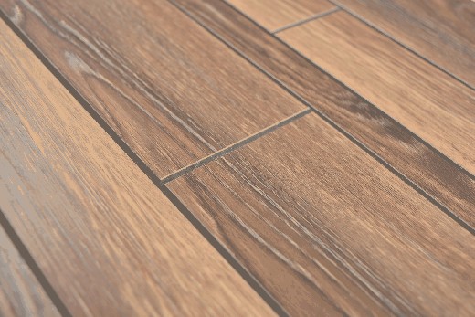 Hand sample composite aluminum wood look Wood brown Level wall tile mirror MOS200-51WBL_m