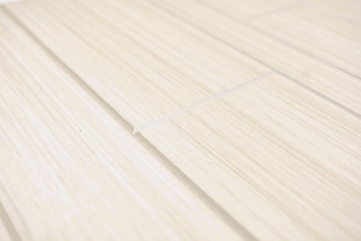 Hand sample composite aluminum wood look Wood White Level wall tile mirror MOS200-53WWL_m