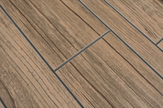 Hand sample composite aluminum wood look Wood brown Structure wall tile mirror MOS200-56WBS_m