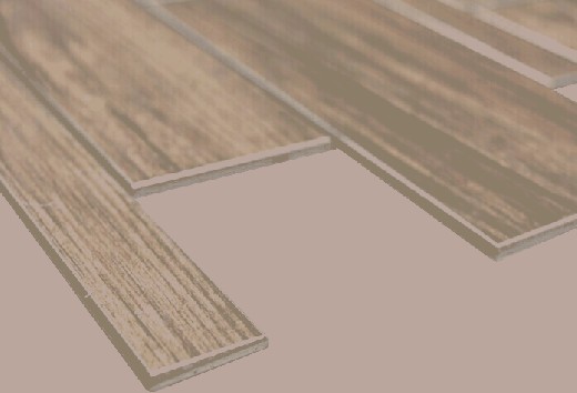 Hand sample composite aluminum wood look Wood brown Structure wall tile mirror MOS200-56WBS_m