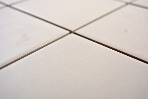 Mosaic tile ceramic light gray unglazed MOS22-1204