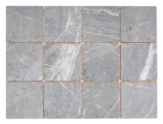 Ceramic mosaic tile Grey Anthracite Matt stone effect Piastrella MOS22-BH172_f | 10 mosaic mats