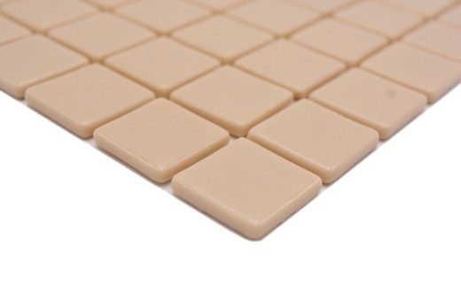 Hand-painted mosaic tile pool mosaic swimming pool mosaic Beige Cream shower wall SPAIN - MOS220-25831U_m