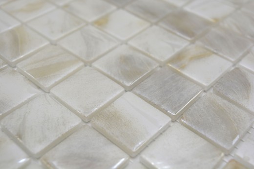 Hand sample mosaic tile pool mosaic swimming pool mosaic beige cream ivory shower wall SPAIN - MOS220-71250U_m