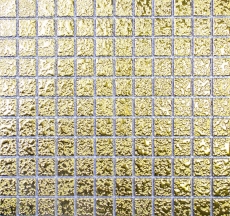 Ceramic mosaic gold mosaic tile structure