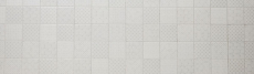 Hand pattern retro vintage mosaic tile ceramic white Geo White MOS22B-1401_m