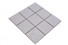 Retro vintage mosaic tile wall ceramic white structure tile mirror bathroom tile wall tile - MOS22B-0104