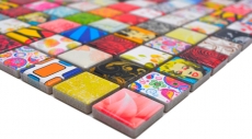 Ceramic mosaic colorful mosaic tile retro vintage POP UP Marilyn Monroe mosaic tile MOS18D-1605
