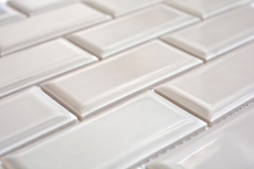 Metro Subway mosaic tiles ceramic stone gray tile backsplash kitchen MOS26M-0202_f | 10 mosaic mats