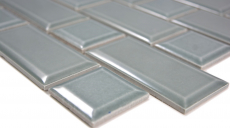 Metro Subway tiles facet petrol gray mosaic tile ceramic tile backsplash kitchen wall MOS26WM-0218