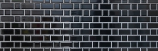 Metro Subway Tiles Black Facet Mosaic Tile Ceramic Tile Backsplash Kitchen MOS26WM-0301