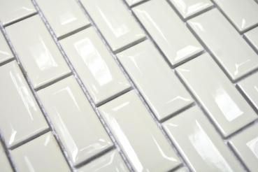 Hand pattern mini metro subway mosaic tile ceramic tile backsplash kitchen ivory MOS26-0119CBI_m