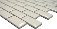 Hand pattern mini metro subway mosaic tile ceramic tile backsplash kitchen ivory MOS26-0119CBI_m