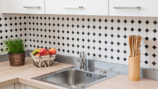 Octagonal octagon mosaic tile ceramic white matt black glossy wall tile bathroom tile MOS13-OctaG468