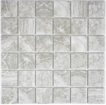 Hand sample mosaic tile natural stone look gray structure bathroom tile backsplash MOS16-0204_m