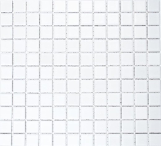 Hand pattern mosaic tile ceramic WHITE MATT wall tile backsplash kitchen bathroom shower MOS18-0111_m