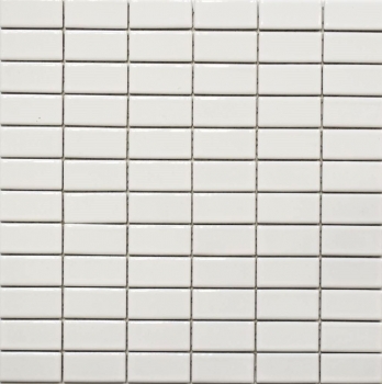 Hand pattern mosaic tile ceramic rods white glossy tile backsplash kitchen MOS24B-0101_m