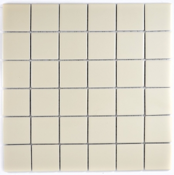 Hand sample mosaic tile beige magnolia backsplash kitchen splashback glossy MOS14-1902_m