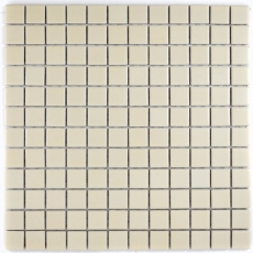 Hand-painted mosaic tile magnolia beige matt tile backsplash ceramic mosaic MOS18D-1911_m
