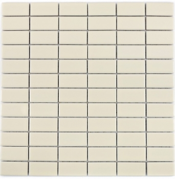 Hand-patterned mosaic tile ceramic rods beige matt tile WC bathroom tile MOS24D-1911_m