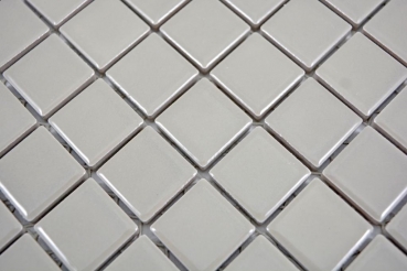 Hand-painted sample mosaic tile SILK GREY GLOSSY TILED MIRROR ceramic BATHROOM MOS18D-2401_m
