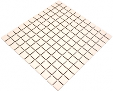 Mosaic tile ceramic light beige unglazed non-slip shower tray floor tile bathroom tile anti-slip - MOS18B-1211-R10