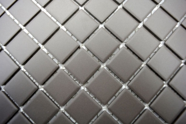 Hand pattern mosaic tile ceramic gray unglazed shower tray floor tile MOS18B-0211-R10_m