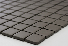 Hand pattern mosaic tile ceramic gray unglazed shower tray floor tile MOS18B-0211-R10_m