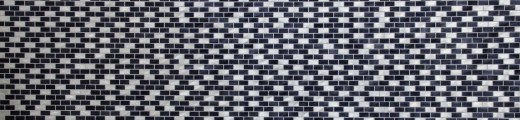 Mosaic tile aluminum brick black tile backsplash kitchen wall MOS48-0208