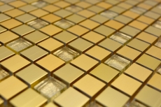 Mosaic tile aluminum glass mosaic gold tile backsplash kitchen backsplash MOS49-A307