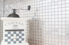 Stainless steel mosaic tile silver brushed matt tile backsplash kitchen wall MOS129-CE15D