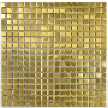 Hand pattern mosaic tile stainless steel gold gold steel brushed tile backsplash kitchen MOS129-0707_m