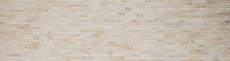 Hand-painted mosaic tile marble natural stone light beige Brick Biancone MOS40-0105_m