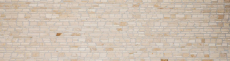 Mosaic tile marble natural stone light beige brick mosaic Biancone MOS40-0200_f