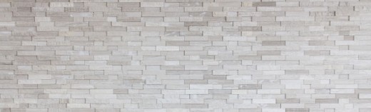 Splitface marble mosaic stone wall natural stone brick light gray stripes backsplash wall tile - MOS40-3D20