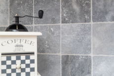 Tile marble natural stone Bardiglio light gray anthracite natural stone tile antique look tile backsplash shower tray wall tile - MOSF-45-40010