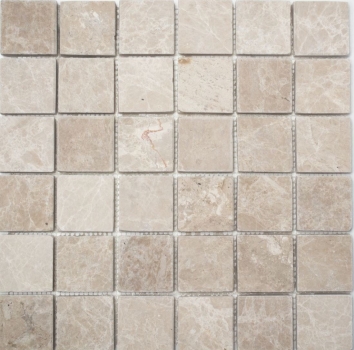 Marble mosaic tile natural stone ivory cream light beige tile backsplash wall tile kitchen bathroom - MOS36-0106