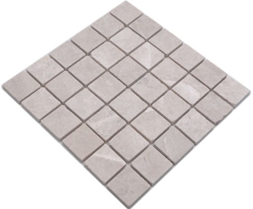 Marble mosaic tile natural stone ivory cream light beige tile backsplash wall tile kitchen bathroom - MOS36-0106