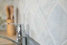 Tile marble natural stone Ibiza white cream gray natural stone tile antique look floor tile shower tray wall tile WC - MOSF-45-42010