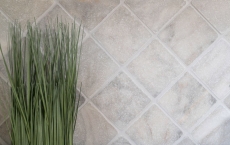Tile marble natural stone Ibiza white cream gray natural stone tile antique look floor tile shower tray wall tile WC - MOSF-45-42010