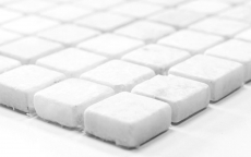Hand-painted mosaic tile marble natural stone white Ibiza Antique Marble MOS40-42023_m