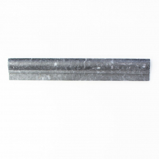Border marble natural stone Nero black anthracite dark gray profile antique look wall bathroom floor kitchen sauna - MOSProf-43348_f