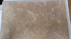 Tile Travertine natural stone Noce walnut brown natural stone tile antique look floor tile wall tile kitchen tile - MOSF-45-44061