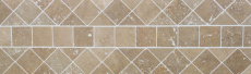 Tile Travertine natural stone Noce walnut brown natural stone tile antique look shower tray shower wall kitchen tile - MOSF-45-46116