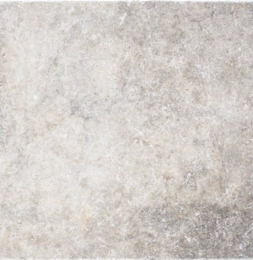 Tile Travertine natural stone Silver silver white gray light gray natural stone tile silver antique look floor tile wall tile kitchen - MOSF-45-47030