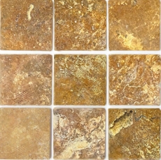 Tile travertine natural stone yellow gold natural stone tile golden brown antique look shower base floor tile wall tile - MOSF-45-51010