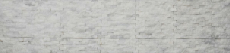 Hand-painted mosaic tile marble natural stone white Brick Splitface Ibiza Sugar Marble 3D MOS45-0204_m