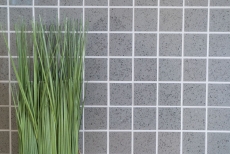 Mosaic tiles quartz composite artificial stone Artificial gray MOS46-ASM43