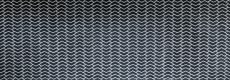 Glass mosaic Sustainable wall covering Tile backsplash Recycling herringbone Enamel black matt MOS140-HB31B